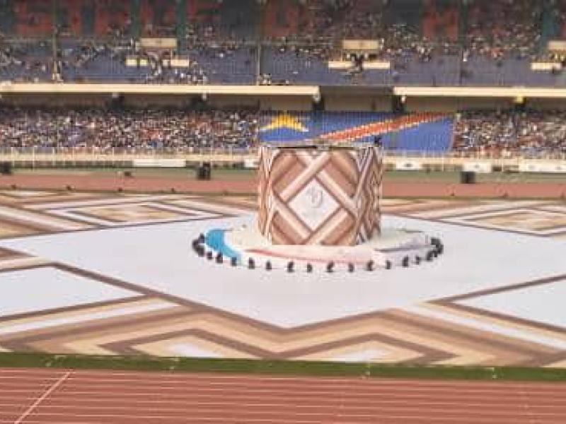 Le décor planté au stade des martyrs de Kinshasa. [Photo d'illustration]