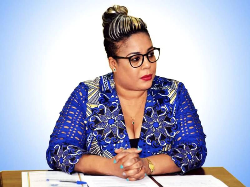 Lisette Kabanga, la Directrice de cabinet du conseiller spécial du chef de l'État.