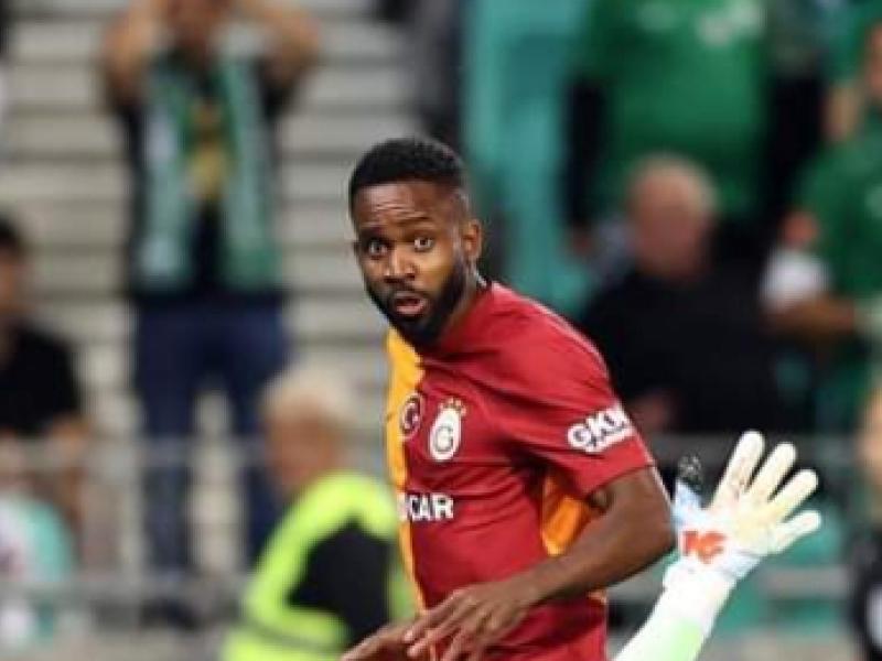 Cédric Bakambu lors de la rencontre Olimpija Ljubljana - Galatasaray.