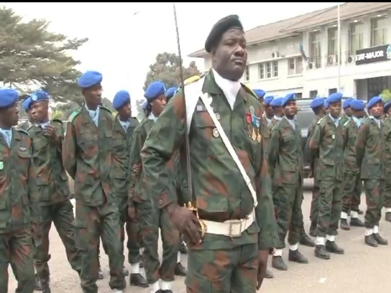 Cérémonie de la présentation de la nouvelle tenue des FARDC au Camp Kokolo
