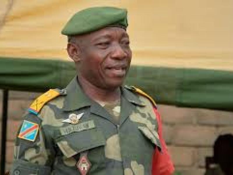 Lieutenant-Colonnel Mak Hazukay porte-parole des opérations conjointes FARDC-UPDF.