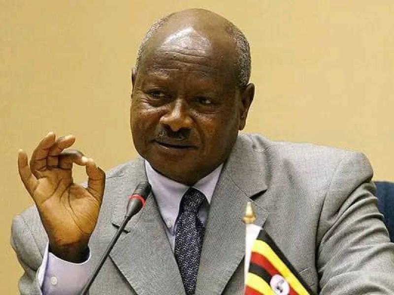 Le président Ougandais Yoweri Museveni