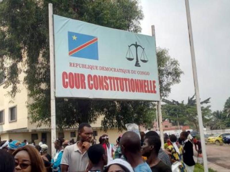 Le parking de la cour constitutionnelle de la RDC