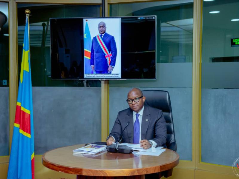 Le Premier ministre Jean-Michel Sama Lukonde