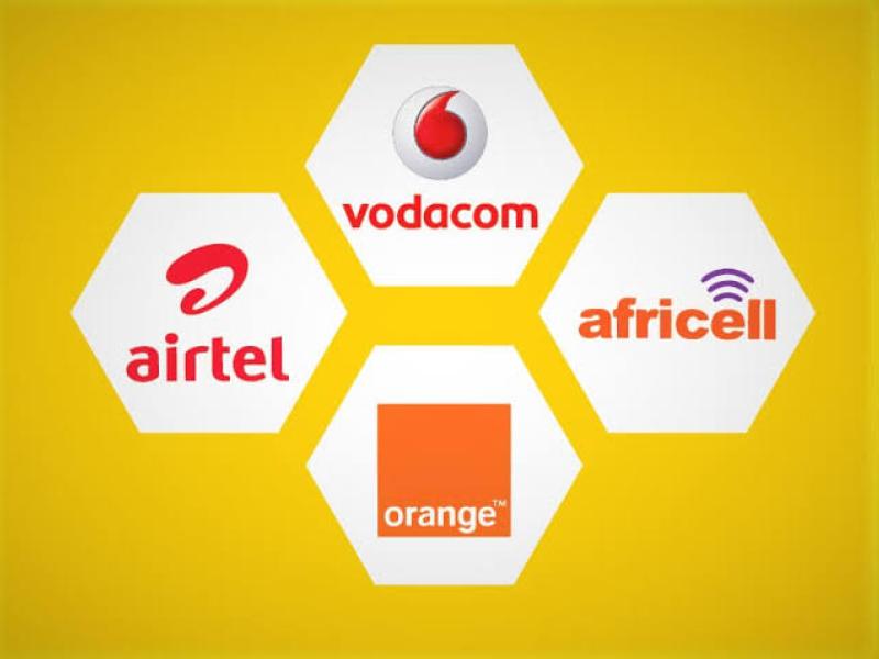 Les différents logos des réseaux de télécommunication en RDC