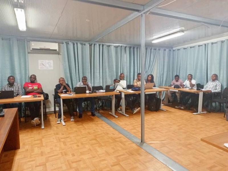 Des journalistes déplacés en formation organisée par la Monusco à Goma