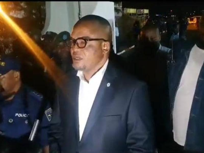 En tête de la délégation ministérielle, le VPM Peter Kazadi Kankonde acceuilli à Goma pour s'enquérir de la situation après le carnage.