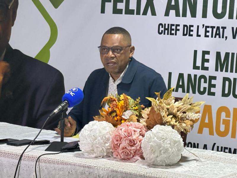 Le ministre de l'agriculture José Mpanda Kabangu
