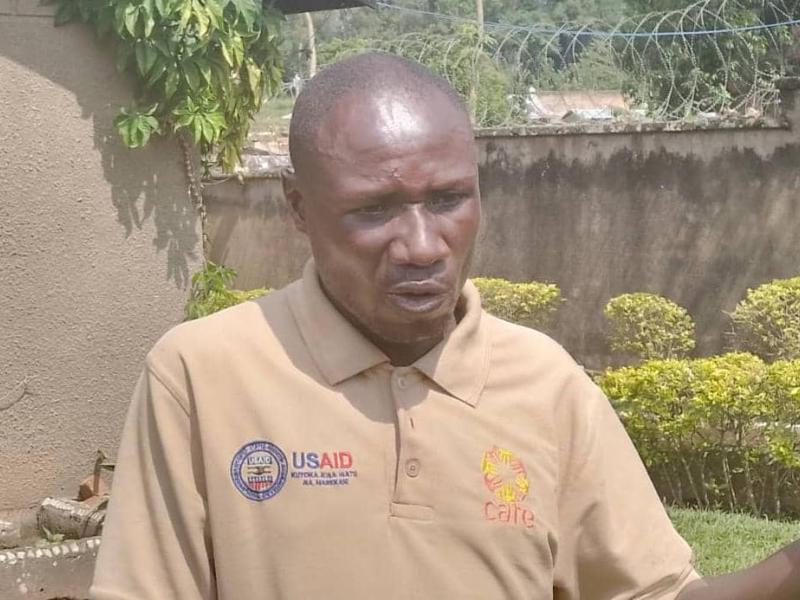 Balumosi Maburuki Ashraf, directeur financier des ADF arrêté par les FARDC à Bulongo dans le territoire de Beni