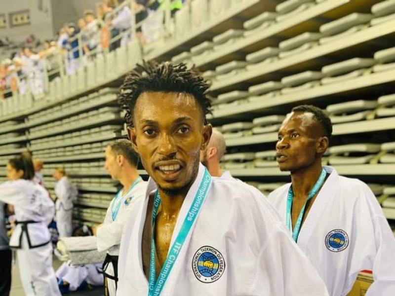L'athlète congolais, Henock Luvualu Kangu.