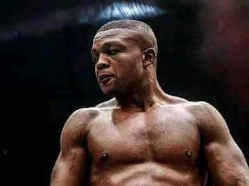 Le boxeur congolais, Junior Ilunga Makabu.
