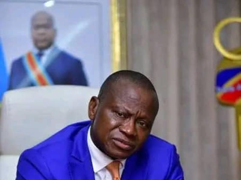 L'ex ministre des transports et député national Chérubin Okende.