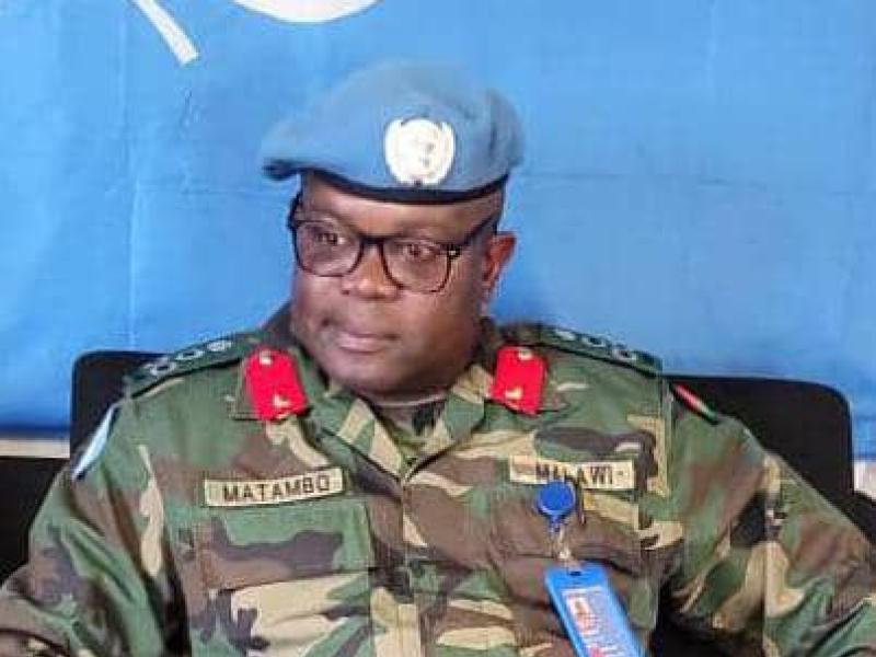 Général de brigade Alfred Matambo, nouveau commandant de la FIB de la Monusco Beni au Nord-Kivu