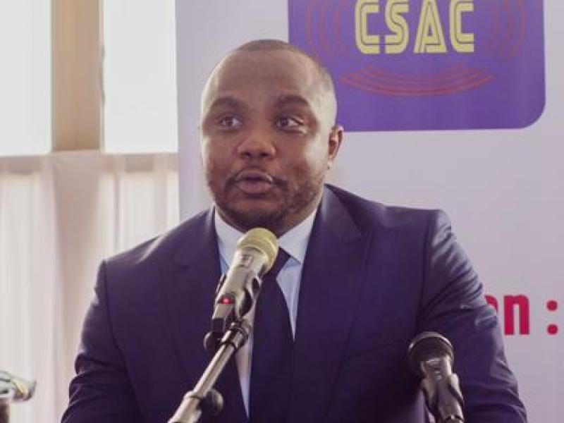 Christian Bosembe, président du CSAC.