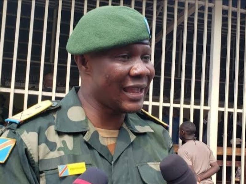 Le porte-parole du gouverneur militaire le lieutenant-colonel Guillaume Njike [photo d'illustration]