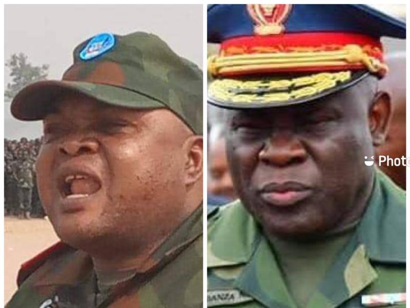 Le général Christian Tshiwewe, chef d'état-major 