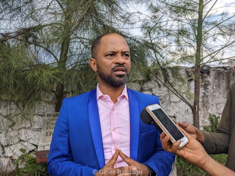 Jamal Useni, acteur politique.