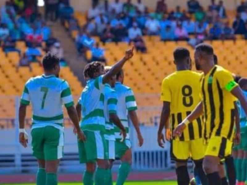 Les joueurs du DCMP et ceux de l'AS VClub lors du derby kinois au stade des martyrs. [Photo d'illustration]
