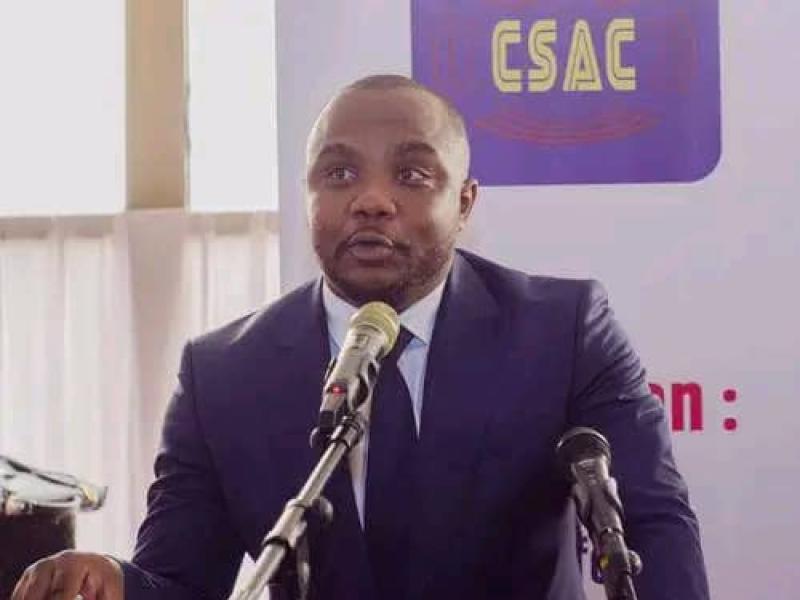 Christian Bosembe, président du CSAC