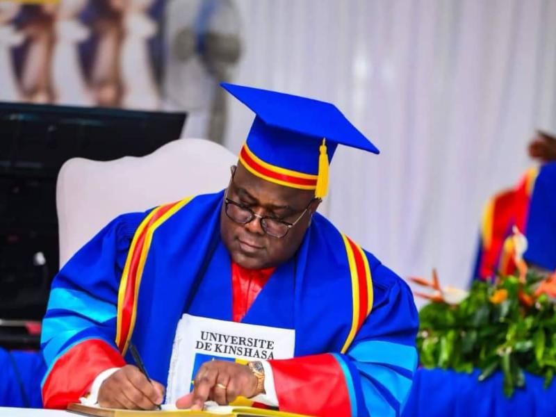 Le chef de l'État, Félix Tshisekedi fait Docteur Honoris Causa à l'UNIKIN 