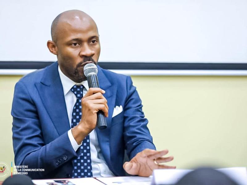 Patrick Muyaya, ministre de médias et porte-parole du gouvernement