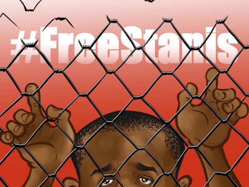 Affiche de campagne #Free_Stanis
