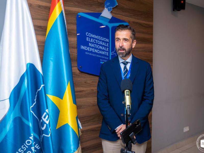 M. Stéphane Mondon, député et chef de la mission d'observation électorale de l'UE