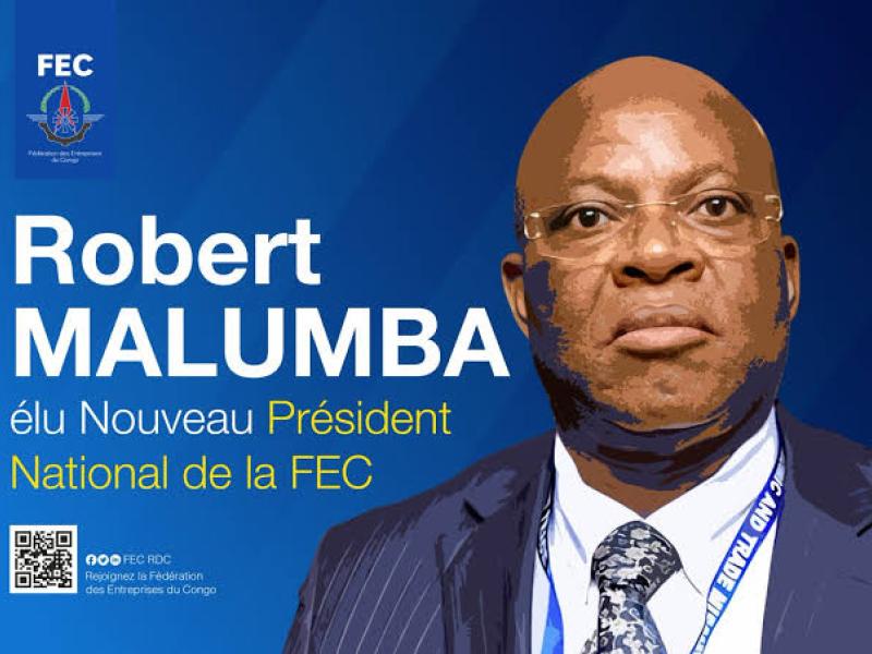Robert Malumba, président du conseil d'administration de la FEC