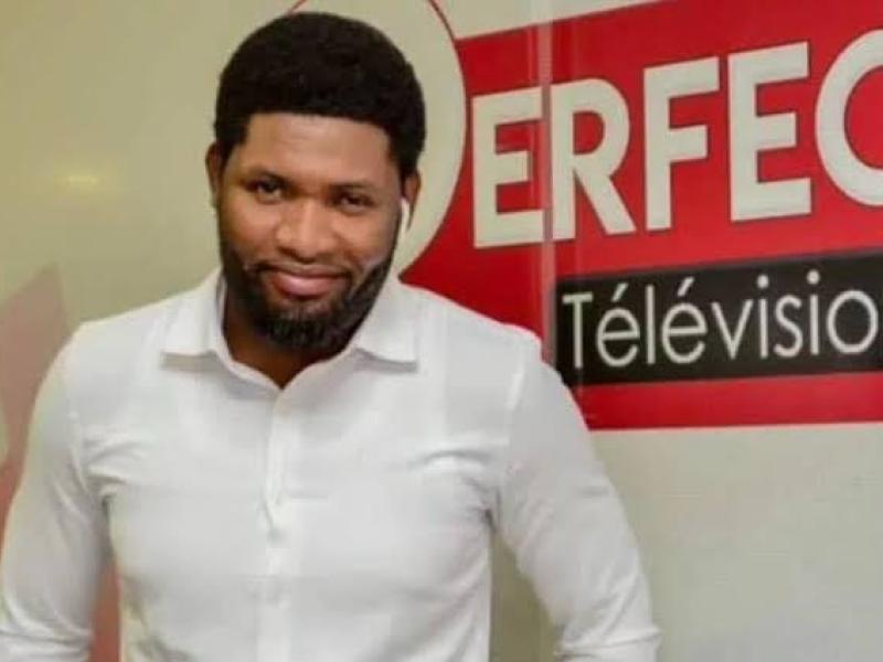 Le journaliste Peter Tiani, patron de Perfect TV.