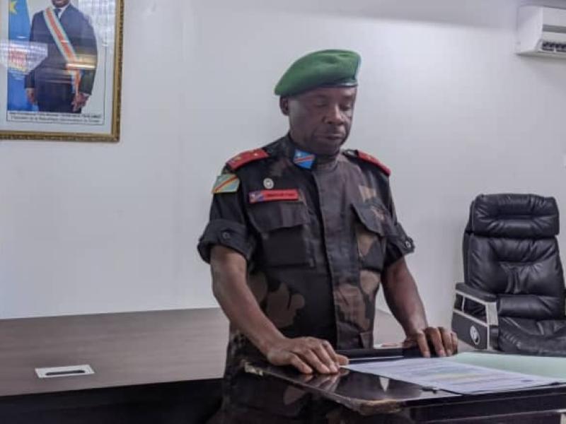 Le général-major Peter Cirimwami, gouverneur militaire du Nord-Kivu[photo d'illustration]