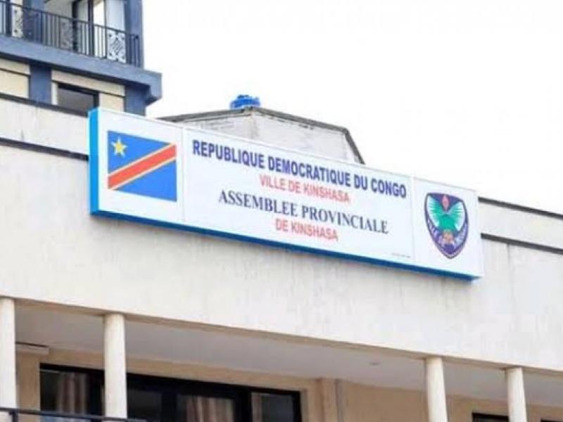 Le bâtiment de l'assemblée provinciale de Kinshasa.