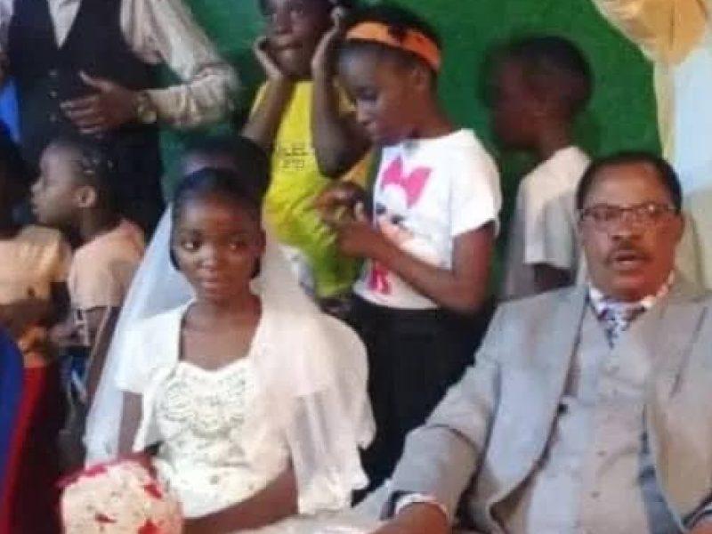 Pasteur Kassamba Kana Kas avec sa dernière femme mineure 