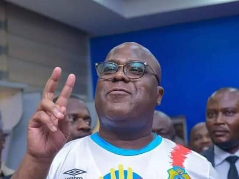 Félix Tshisekedi sous les couleurs de la RDC. [Photo d'illustration].