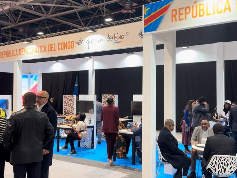 Le stand de la RDC lors de la 43ème édition de la Foire Internationale du tourisme