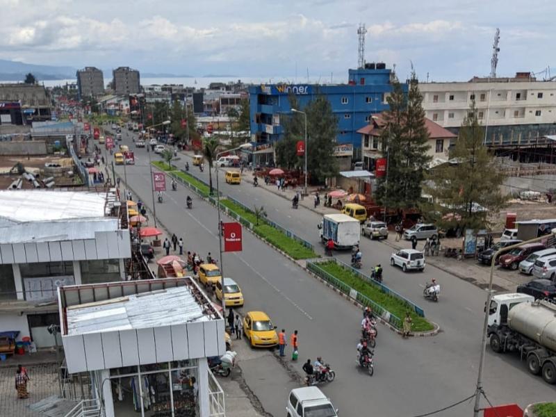 La ville de Goma Chef lieu de la province du Nord-Kivu [photo d'illustration]