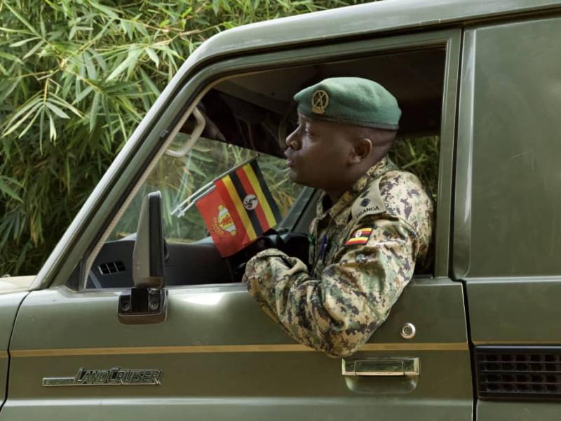 Contingent Ougandais de l'UPDF opérant en territoire de Rutshuru dans le cadre de la Force Régionale de l'EAC [photo d'illustration]