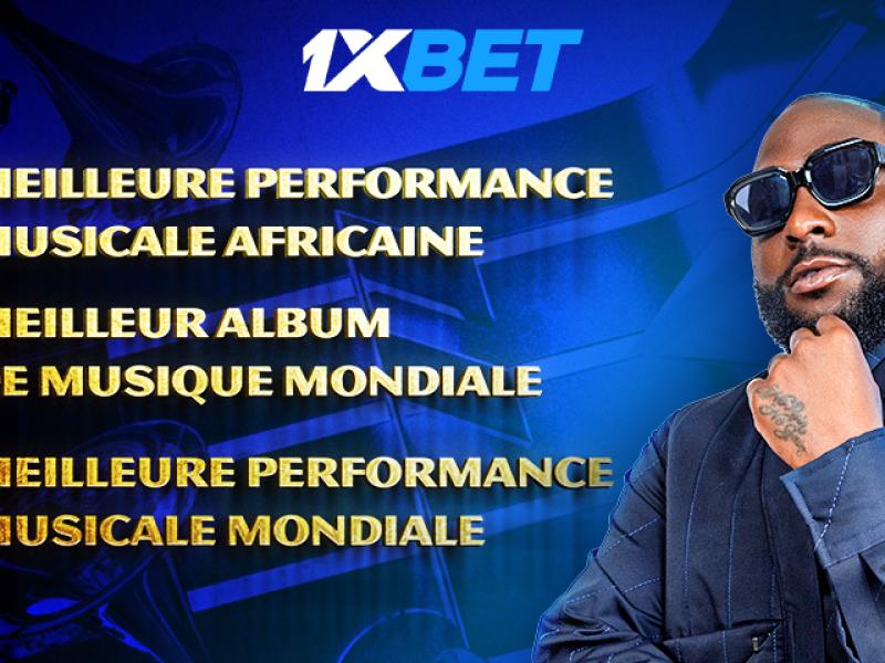 L'ambassadeur de 1xBet, Davido, a décroché 3 nominations aux Grammy Awards