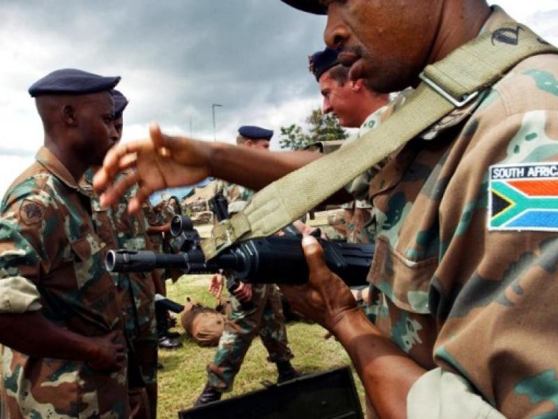 Les premières troupes de la SADC arrivées à Goma.