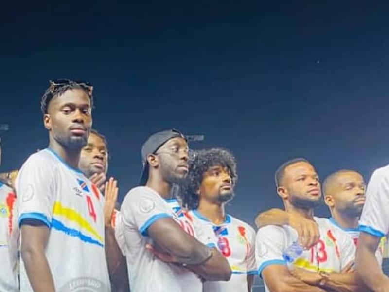 Les Léopards lors de la cérémonie de remerciement au stade des martyrs. [Photo d'illustration]