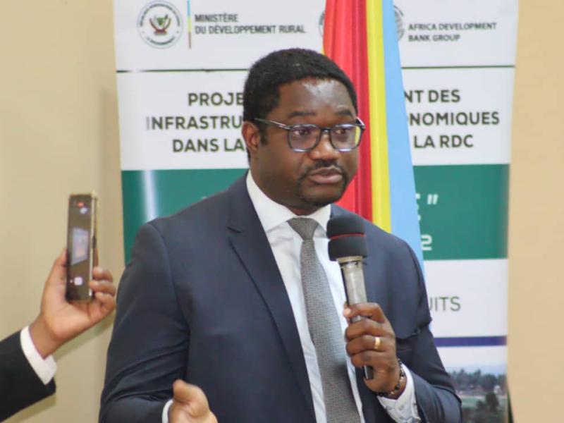 Ir.Déo Nsunzu, Coordinateur du Projet Prise