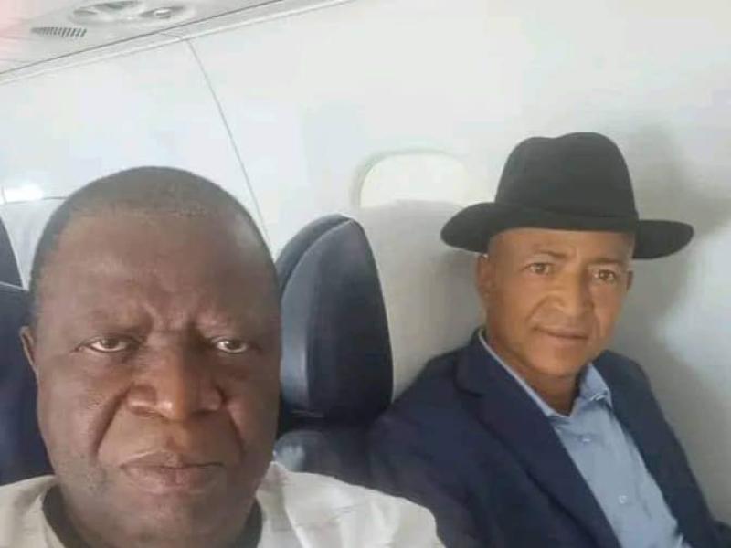 Frédéric Kitenge et Moïse Katumbi. [Photo d'illustration]