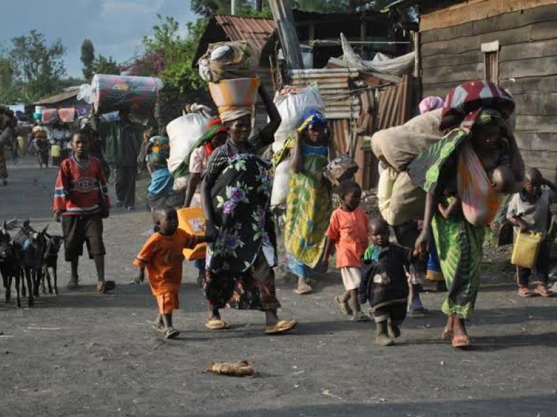 Les déplacés de guerre dans la province du Nord-Kivu [photo d'illustration].
