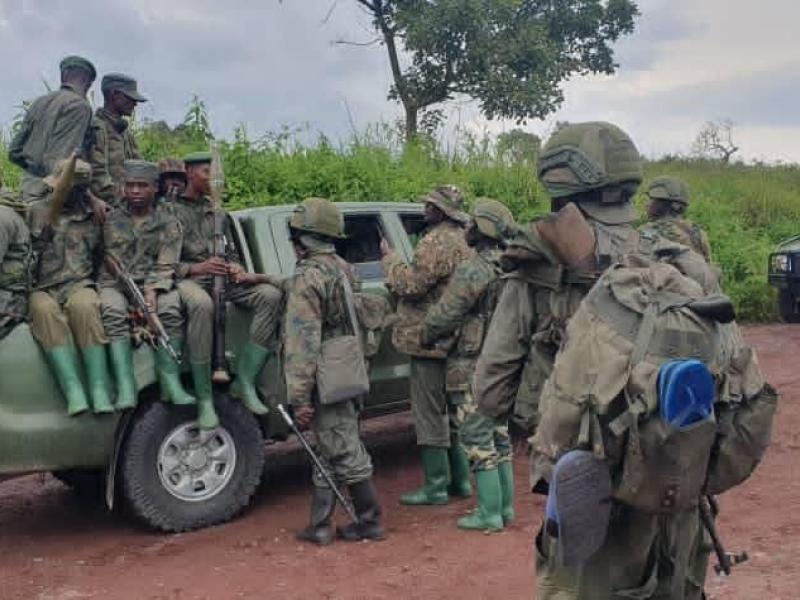 Les rebelles du M23 sur la ligne de front en territoire de Nyiragongo [photo d'illustration]
