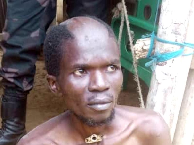Kambale Matabishi, chef rebelle du mouvement Maï-maï Kyandenga, arrêté par les FARDC dans le territoire de Mambasa (Ituri)