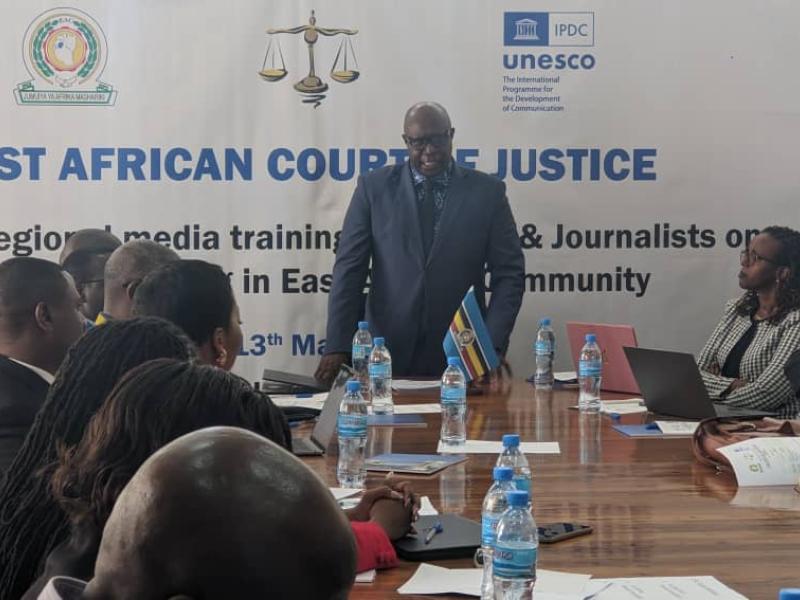 Ouverture de la seconde session de formation des responsables des médias et journalistes issus des pays membres de l'EAC à Arusha [photo d'illustration].