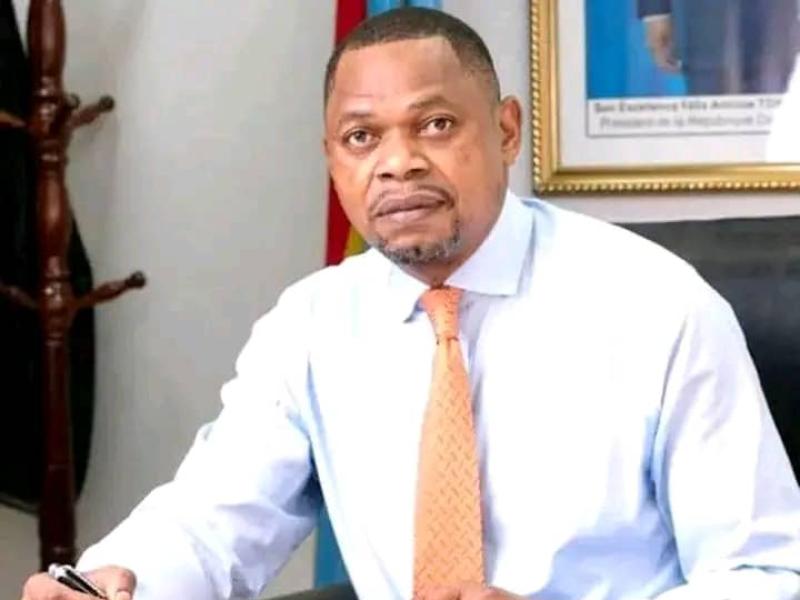 Le ministre de l'agriculture et autorité morale de Congo Espoir José Mpanda.