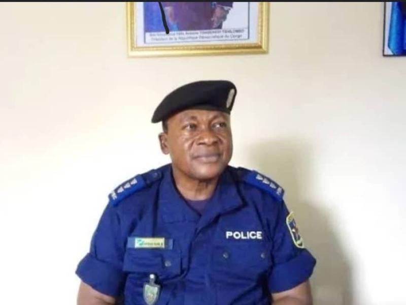 le Commissaire Supérieur Principal IDUMA MULENGO Patrick, Administrateur du Territoire de Nyiragongo [photo d'illustration]