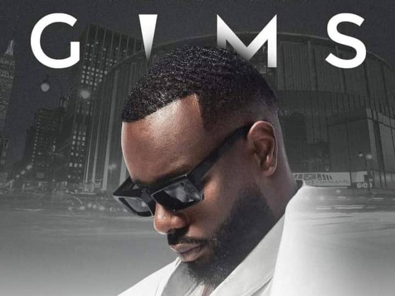 L'affiche du concert de Gims au Madison Square Garden.