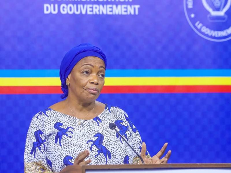 La ministre d’Etat, ministre en charge de l’Environnement et Développement Durable, Eve Bazaiba Masudi.