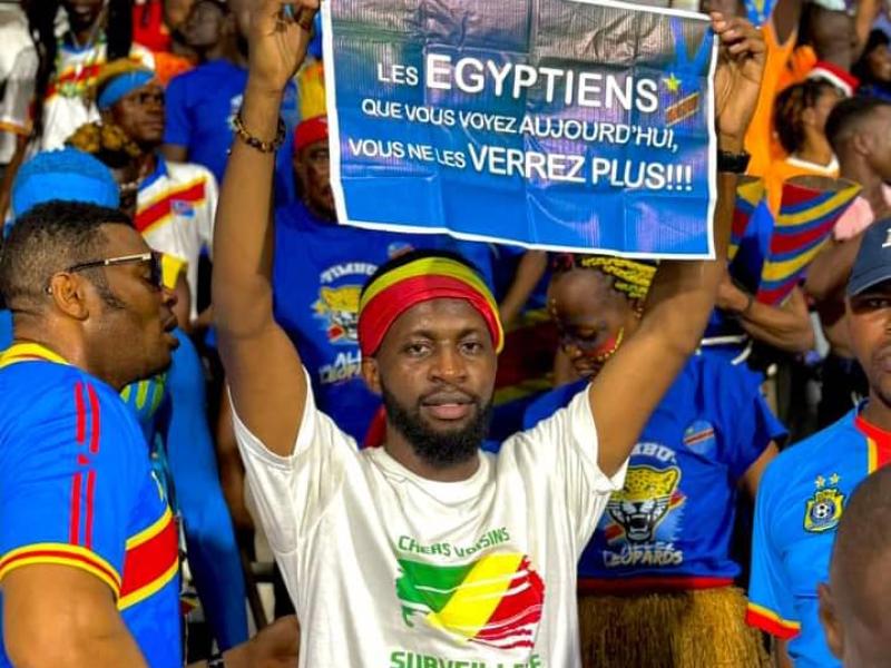 Herman Amisi lors de la CAN Côte d'Ivoire 2023. [Photo d'illustration]
